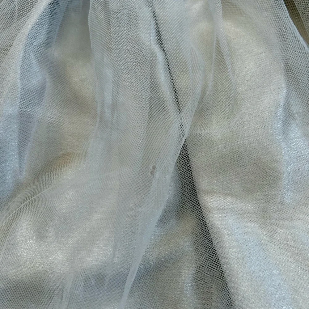 Gymboree grey satin dress with layered‎ tulle skirt Size 3T